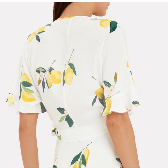 NWOT Rails Lemon Wrap Top Size XS - Picture 2 of 4